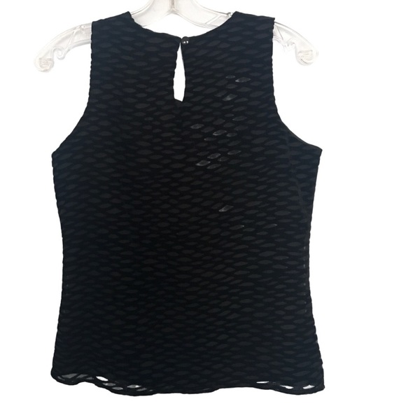 🌻4/$20 Vintage Velvet Sheer Patterned Tradition Tank Size Small Made In Canada - Picture 2 of 9